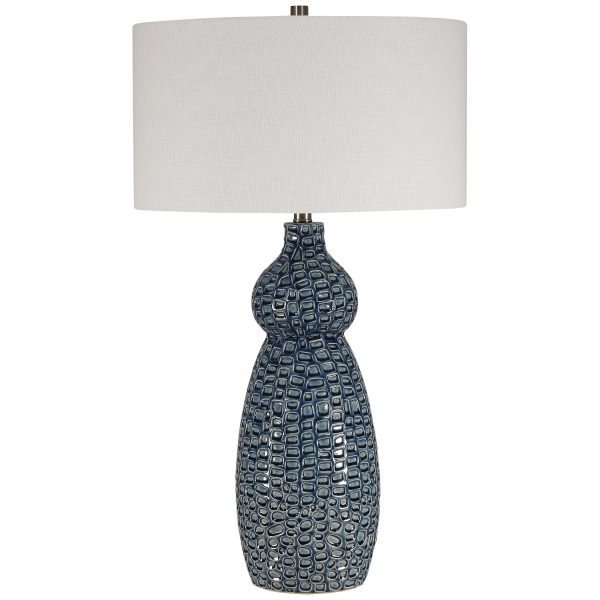 Holloway Cobalt Blue Table Lamp Fashion