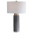 Strathmore Stone Gray Table Lamp Hot on Sale