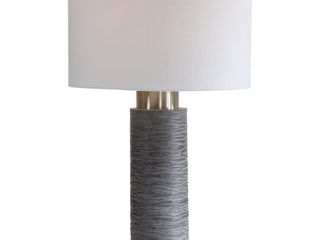 Strathmore Stone Gray Table Lamp Hot on Sale