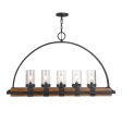 Atwood 5 Light Rustic Linear Chandelier Fashion