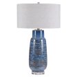 Magellan Blue Table Lamp For Discount