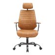 Executive Swivel Office Chair Cognac Discount