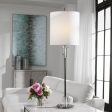 Aurelia Steel Buffet Lamp For Cheap