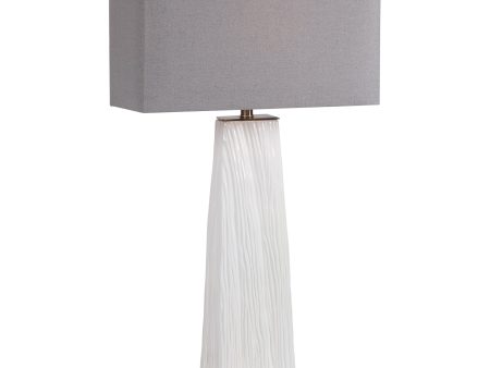 Sycamore White Table Lamp For Discount