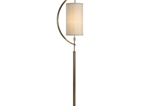 Balaour Antique Brass Floor Lamp For Discount