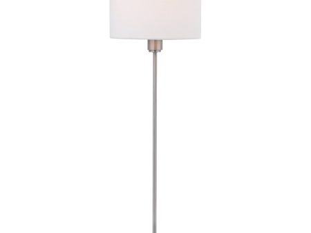 Wick Nickel Buffet Lamp Cheap