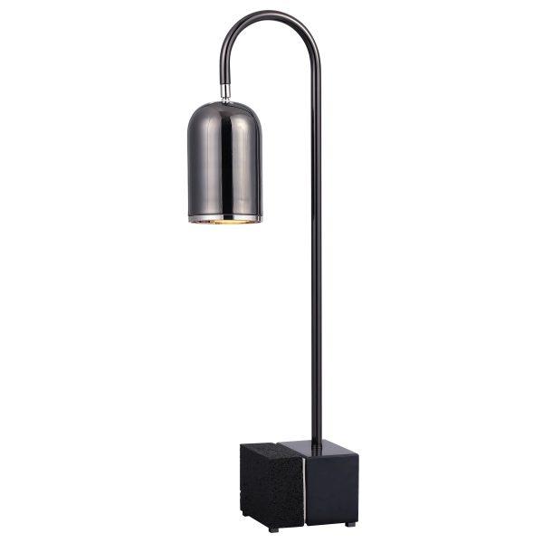 Umbra Black Nickel Desk Lamp For Sale