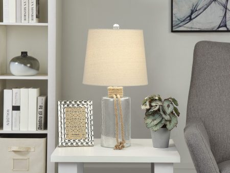 Glass Rope Table Lamp on Sale