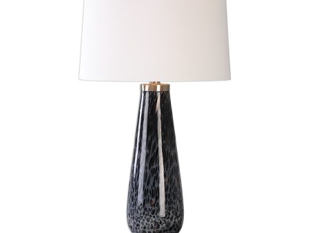 Marchiazza Dark Charcoal Table Lamp For Sale