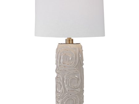 Zade Warm Gray Table Lamp Cheap