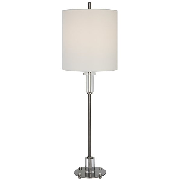 Aurelia Steel Buffet Lamp For Cheap