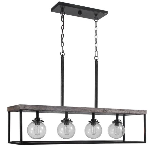 Pearsall 4 Light Industrial Island Light Hot on Sale