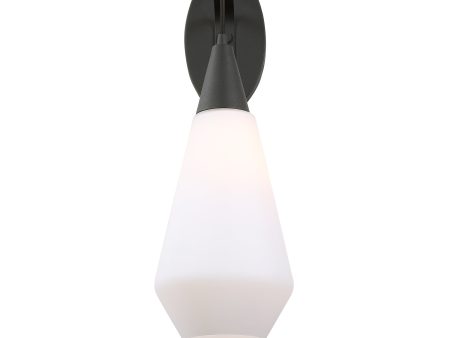 Eichler 1 Light Black Sconce Fashion