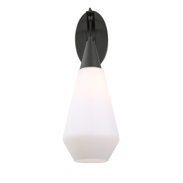 Eichler 1 Light Black Sconce Fashion