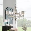 Tamworth 5 Light Silver Champagne Chandelier Online Hot Sale