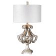 Vinadio Distressed Silver Table Lamp Hot on Sale