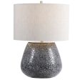 Pebbles Metallic Gray Table Lamp Online now