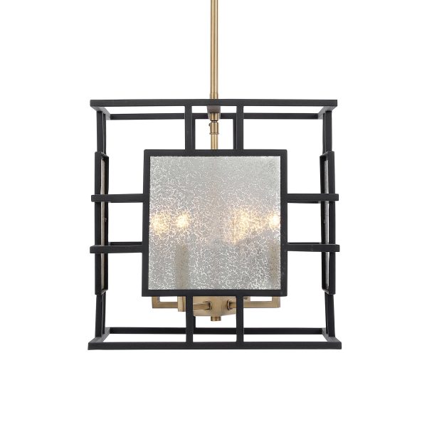 Holmes 4 Light Geometric Pendant For Discount