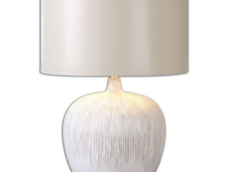 Georgios Textured Ceramic Lamp Online now