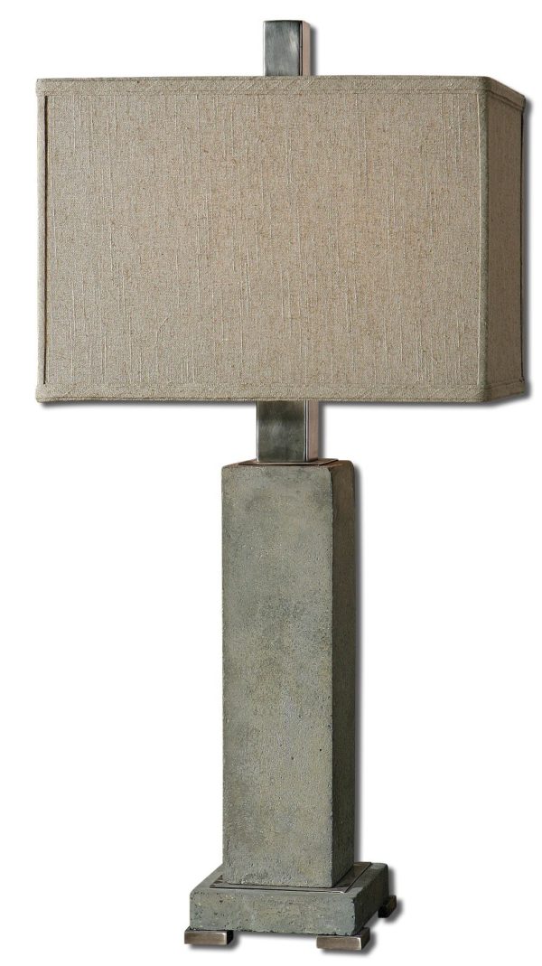 Risto Concrete Table Lamp For Sale