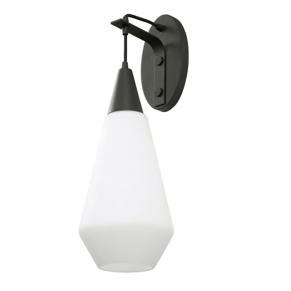 Eichler 1 Light Black Sconce Fashion