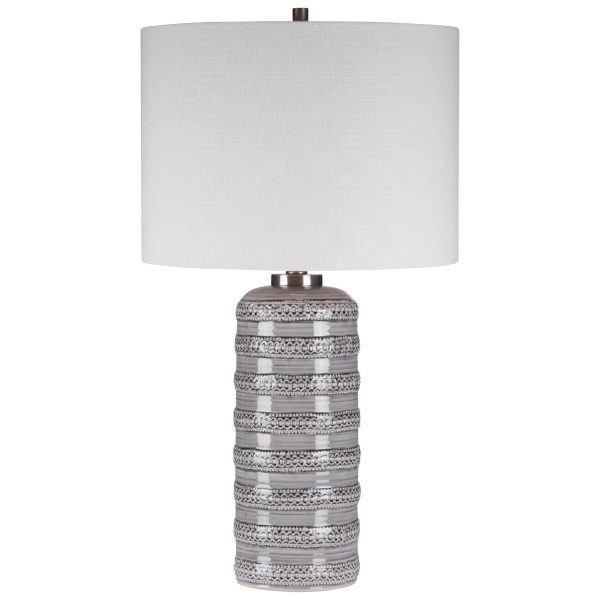 Alenon Light Gray Table Lamp Online