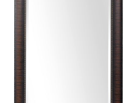 Wythe Burnished Wood Mirror Fashion