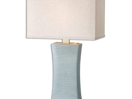 Cantarana Blue Gray Table Lamp Online Sale