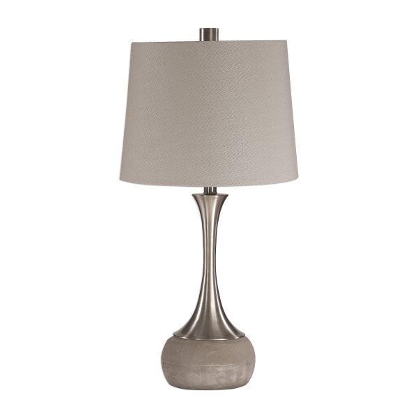 Niah Brushed Nickel Lamp on Sale