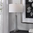 Grayton Frosted Art Table Lamp Sale