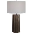 Khalio Gun Metal Table Lamp Fashion