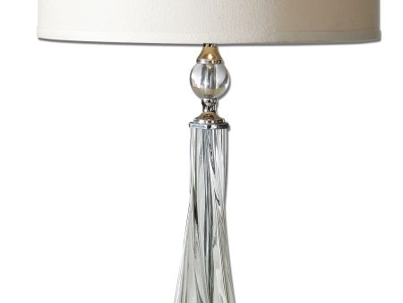 Grancona Twisted Glass Table Lamp Online Sale