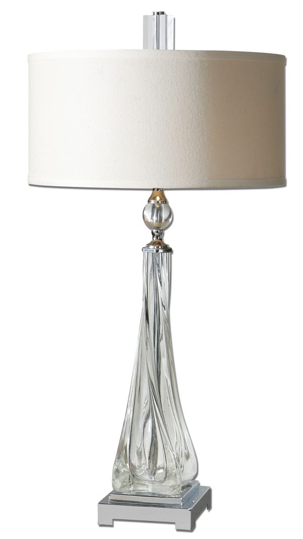 Grancona Twisted Glass Table Lamp Online Sale