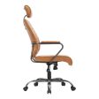 Executive Swivel Office Chair Cognac Discount