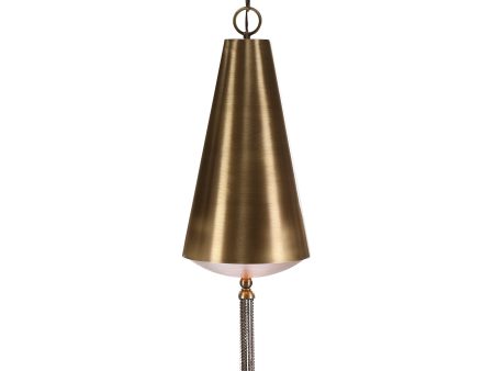 Nador 1 Light Brass Pendant on Sale