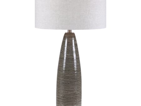 Cosmo Charcoal Table Lamp Hot on Sale