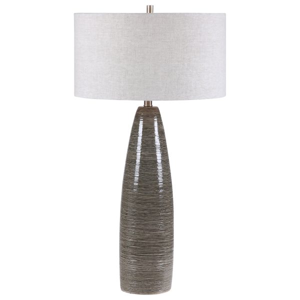 Cosmo Charcoal Table Lamp Hot on Sale