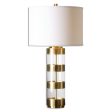 Angora Brushed Brass Table Lamp Discount