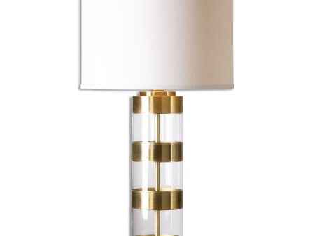 Angora Brushed Brass Table Lamp Discount