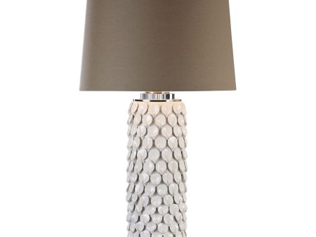 Calla Lillies Gloss White Lamp Online Hot Sale