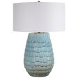 Talima Pastel Blue Table Lamp For Discount