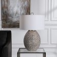 Cyprien Gray White Table Lamp Online now