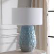 Talima Pastel Blue Table Lamp For Discount