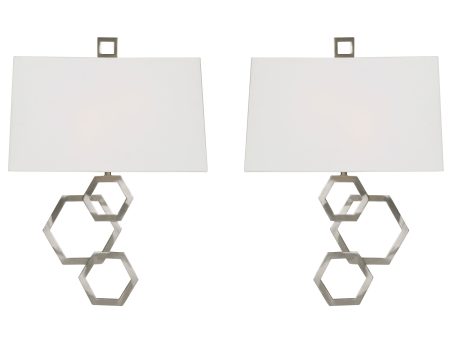 Deseret Nickel 2 Light Sconce S 2 For Sale