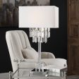 Resana Polished Nickel Lamp For Sale