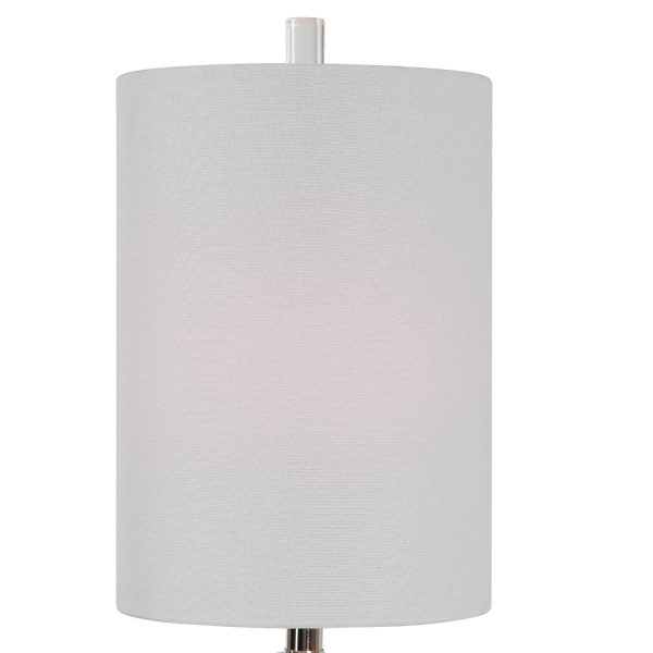 Azaria Polished Nickel Buffet Lamp Hot on Sale