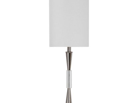 Azaria Polished Nickel Buffet Lamp Hot on Sale