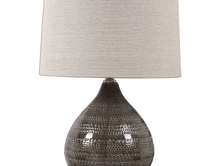 Batova Smoke Gray Lamp For Cheap