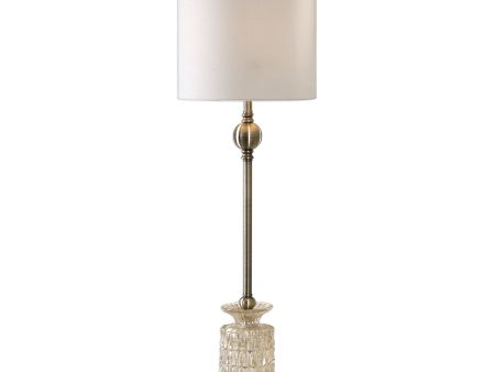 Flaviana Antique Brass Buffet Lamp Online now