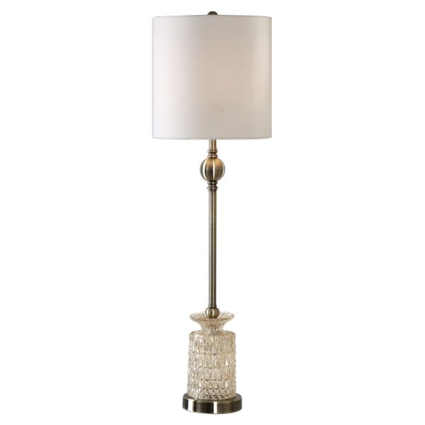 Flaviana Antique Brass Buffet Lamp Online now